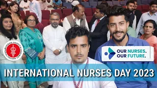 International nurses 2023 day organized by murshid hospital school of nursing| vlog with hamid