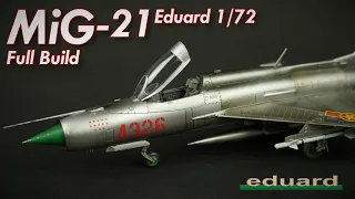 Building Eduard's MiG-21PF 'Fishbed' in 72nd Scale! | Full Build in 4K