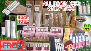 itne kam price Mai itni achi quality ka makeup😨😳Myglamm Free  products collection 🤩 Loot offer🔥