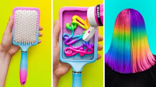 FANTASTIC BEAUTY TUTORIAL | Amazing Hair Dyeing Techniques, Nail Art Ideas And Makeup Trends