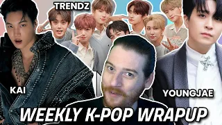 KAI, YOUNGJAE, & TRENDZ Reactions [K-Pop Wrap-Up | 3.17.23]