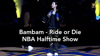 Got7 Bambam - Ride or Die | NBA Halftime Show LAL vs GSW | Chase Center San Francisco 20220407