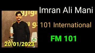 Imran Ali Mani 101 International 20 January 2023