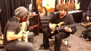 Hadrien Feraud and Federico Malaman - NAMM 2016