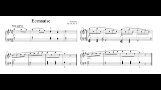 Franz Schubert Ecossaise in G Major Chr. Lekkas piano -  Christos Lekkas Piano