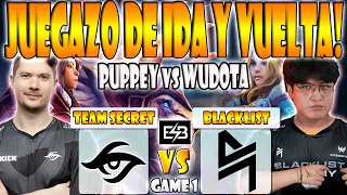 BLACKLIST VS TEAM SECRET BO3[GAME 1]WUDOTA, ABED, GABBI VS CRYSTALLIS, BOOM- ELITE LEAGUE -DOTA- ESB