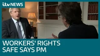 In full: Boris Johnson says workers' rights are 'enshrined' in new Brexit deal | ITV News