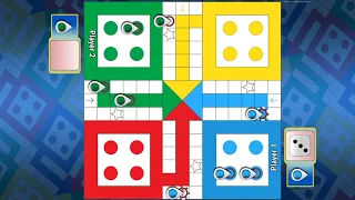 Ludo king game in 2 players gameplay match|#youtube #viral #prime #ludo #ludoking