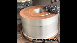 Manufacturing Process of 500Kg Helical Gear With Old Scottish Technology   - British Leftovers