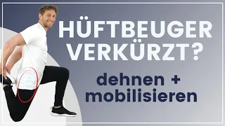 Hüftbeuger verkürzt? Dehne und stärke ihn mit diesen 5 Übungen!