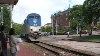 5-23-09 Amtrak 313 with two private cars