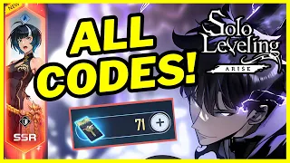 ALL NEW CODES! *SSR Summons* (Solo Leveling Arise) WORKING!