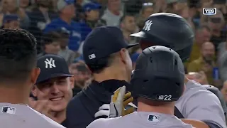 Aaron Judge Home Run #61 - With Replays and Bench Reaction