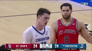 Creighton Men's Basketball Highlights vs St. John's 01-13-2024