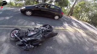 Hectic Road Bike Crashes & Motorcycle Mishaps 2019 [Ep. #3]