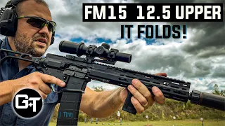 FM15 12.5 Upper - Self contained Side Charging AR15 Complete Upper