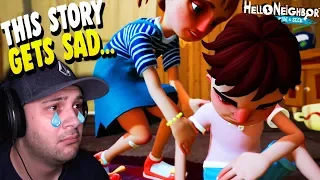 THIS PART WAS SERIOUSLY SO SAD! (Hide & Seek Stage 3 END) | Hello Neighbor Hide And Seek
