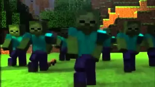 3D GANGNAM STYLE en MINECRAFT PSY Baile Animacion Parodia