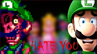 This is disturbing I Luigi plays I HATE YOU
