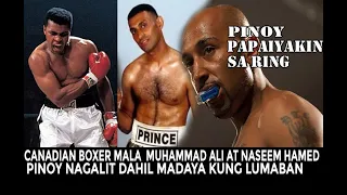 CANADIAN BOXER  MINALIIT AT PAPAIYAKIN ANG PINOY na may COMBINATION OF ALI AT HAMED DAW NA GALAW