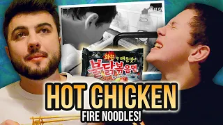 EXTREME SPICY NOODLE CHALLENGE!!! | Samyang Spicy Chicken Ramen | #1