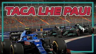 F1 2021 - MODO CARREIRA - GP DE SINGAPURA - A ESTRATÉGIA COMPENSOU - EP 015