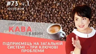 Підприємець на загальній системі – три ключові проблеми у випуску ранкової КАВИ з КАВИН №73 1 ч.