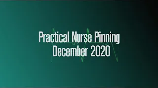 2020 Practical Nurse Pinning Ceremony