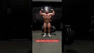 Angel Calderon's recent update! | Road to Olympia 2022 #shorts #bodybuilding #olympia #update #ifbb