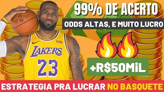 💸🤑💯ESTRATEGIA PERFEITA PRA GANHAR DINHEIRO NO BASQUETE NA BETANO🔥💸🤑🤑🤑🤑🤑🤑