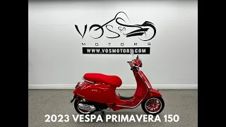 2023 Vespa Primavera 150 Walkaround Video V5561