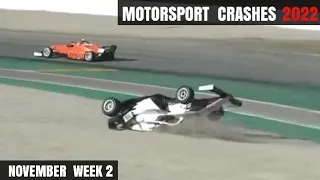 Motorsport Crashes 2022 November Week 2