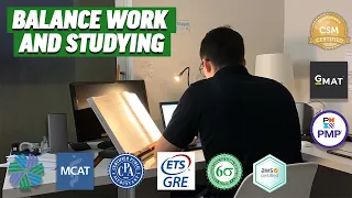 How To Study While Working 45h+ (Time Management!)