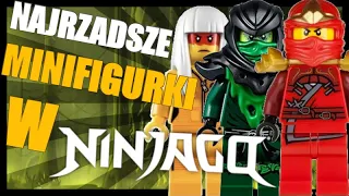 NAJRZADSZE MINIFIGURKI Z LEGO NINJAGO!