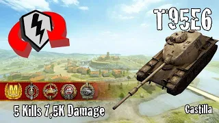 T95E6  |  5 Kills 7,5K Damage  |  WoT Blitz Replays