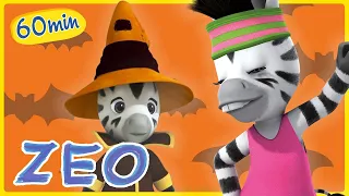Zeo und seine Freunde feiern Halloween | Zusammenstellung 1h | Zeo auf Deutsch 🦓