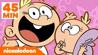 Bienvenue chez les Loud | 45 MINUTES des moments les plus drôles de bébé Lily | Nickelodeon France