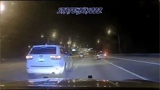 Georgia State Patrol High Speed Chase of Jeep Grand Cherokee in Atlanta | Trooper Sends Jeep Flying