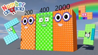 Numberblocks Puzzle 10x20x10 2000 Counting Numberblocks Number Pattern