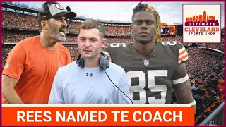 What will new TE coach Tommy Rees bring to the Cleveland Browns coaching staff?