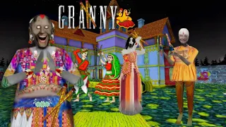 Granny 3 | Navratri Special mode💕 | Granny Gang Aur Grandpa Gang ko bhi bhaga kar leg gaya😂🤣