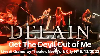 Delain - Get The Devil Out of Me LIVE @ Gramercy Theater New York City NY 9/13/2023