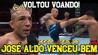 JOSÉ ALDO DEU SHOW E VENCEU JONATHAN MARTINEZ (RESULTADOS UFC 301)