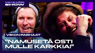 Viki ja Köpi Show: Viikon parhaat "NAMUSETÄ OSTI MULLE KARKKIA!"