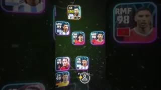 Messi Ambassador Pack Squad in efootball 2024 #efootball