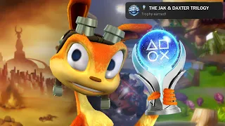 I Platinum'd The Jak and Daxter Trilogy