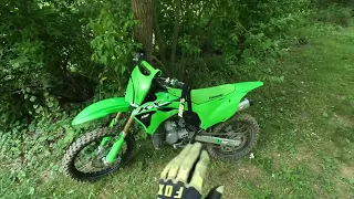 Summertime ripping the 2024 KX 112!!! Got new boots￼