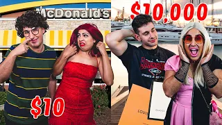 $10 vs $10,000 DATE! Who Had A Better Date At The End?