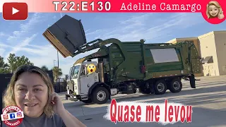 Super dumpster por um triz o caminhão não me leva eu estava dentro do dumpster  @AdelineCamargo