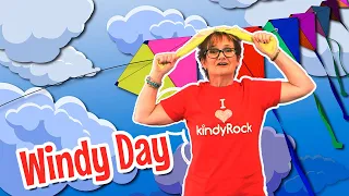 Windy Day - Exercise Song for prek and kindergarten
